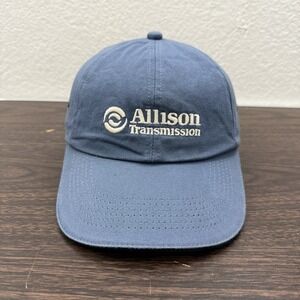 Allison Transmission Hat Cap Strapback Blue K Products Chevy GM Commercial VTG